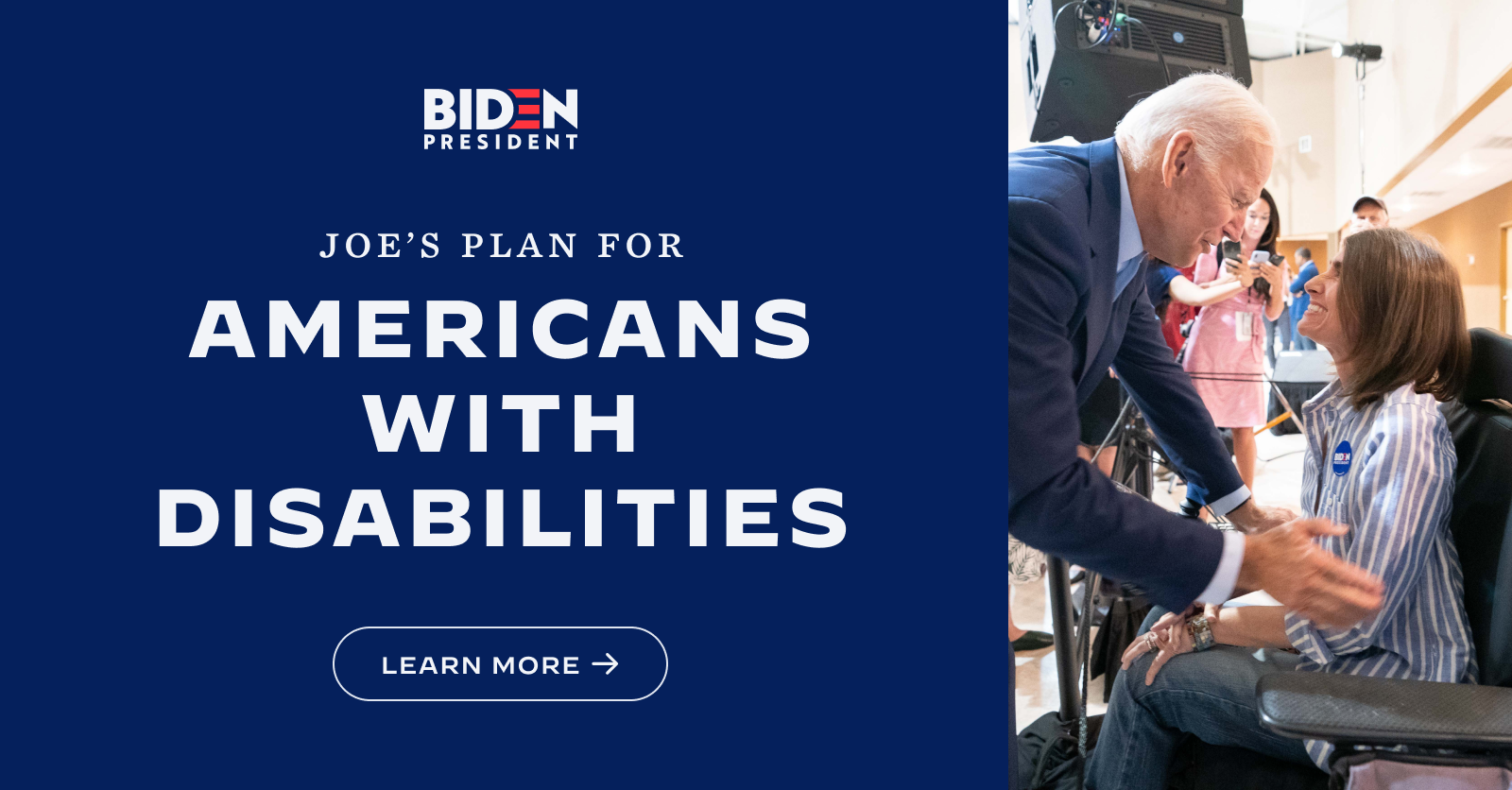 han godt At deaktivere Plan for Full Participation and Equality for People with Disabilities | Joe  Biden